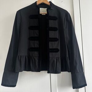 Kate Spade Broome Street Military Jacket with Bow